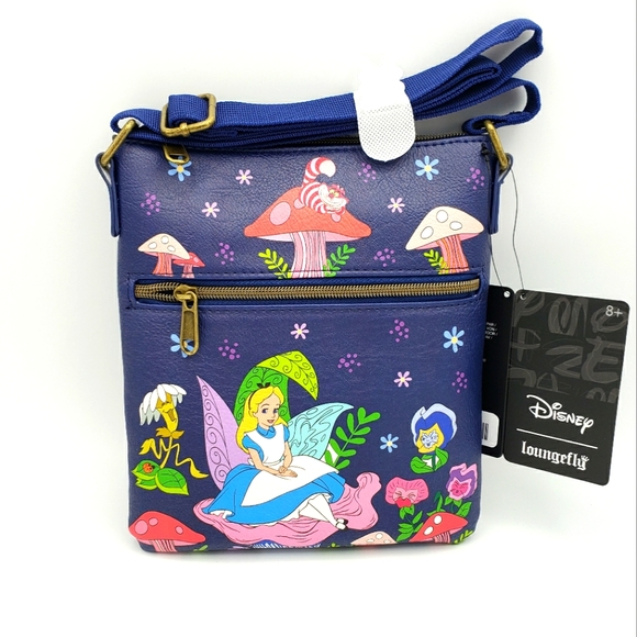 Loungefly Handbags - Loungefly Exclusive Alice in Wonderland Passport Bag! Limited Edition NWT